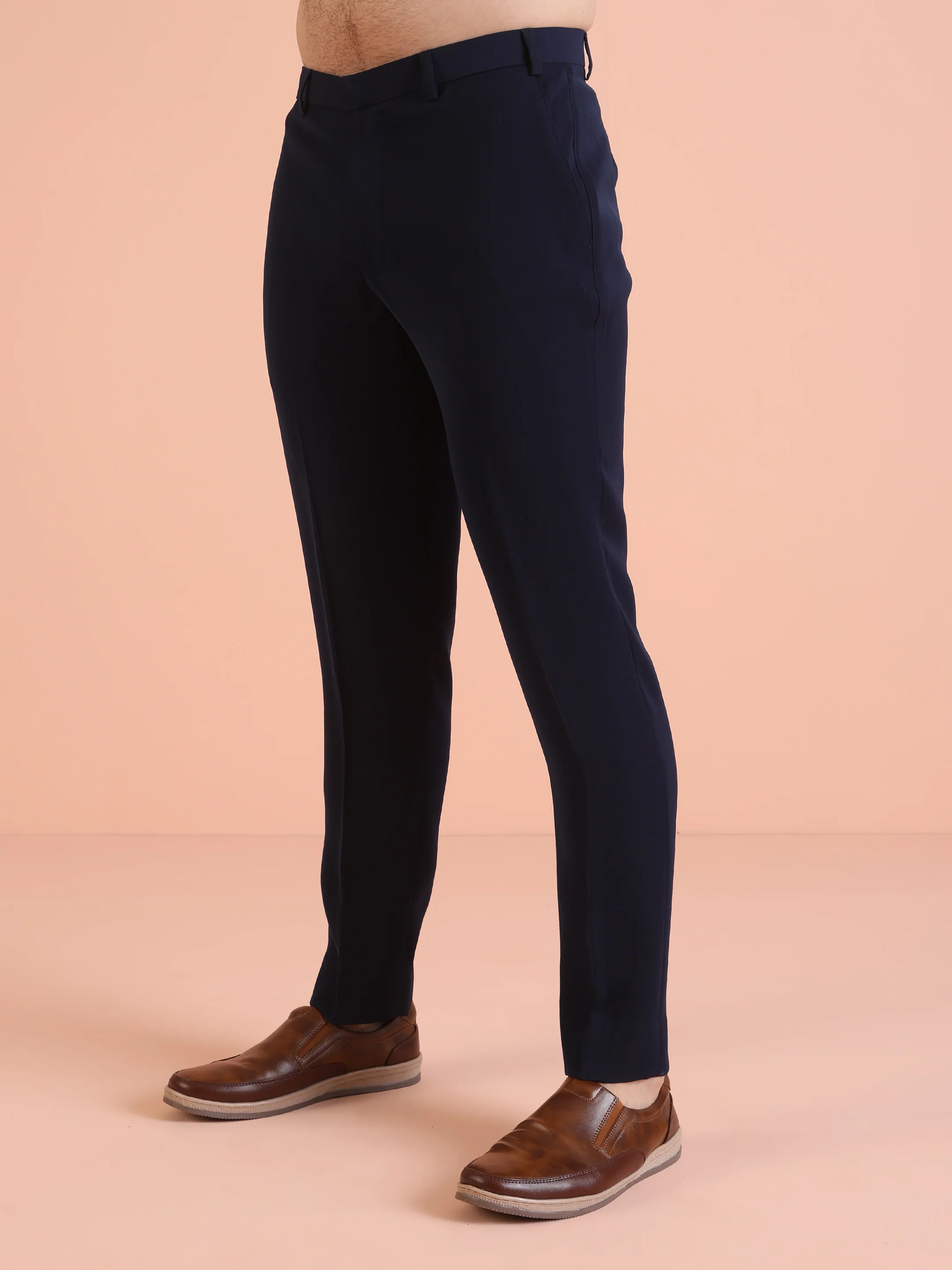 Black Slim Fit Trouser - Image 4