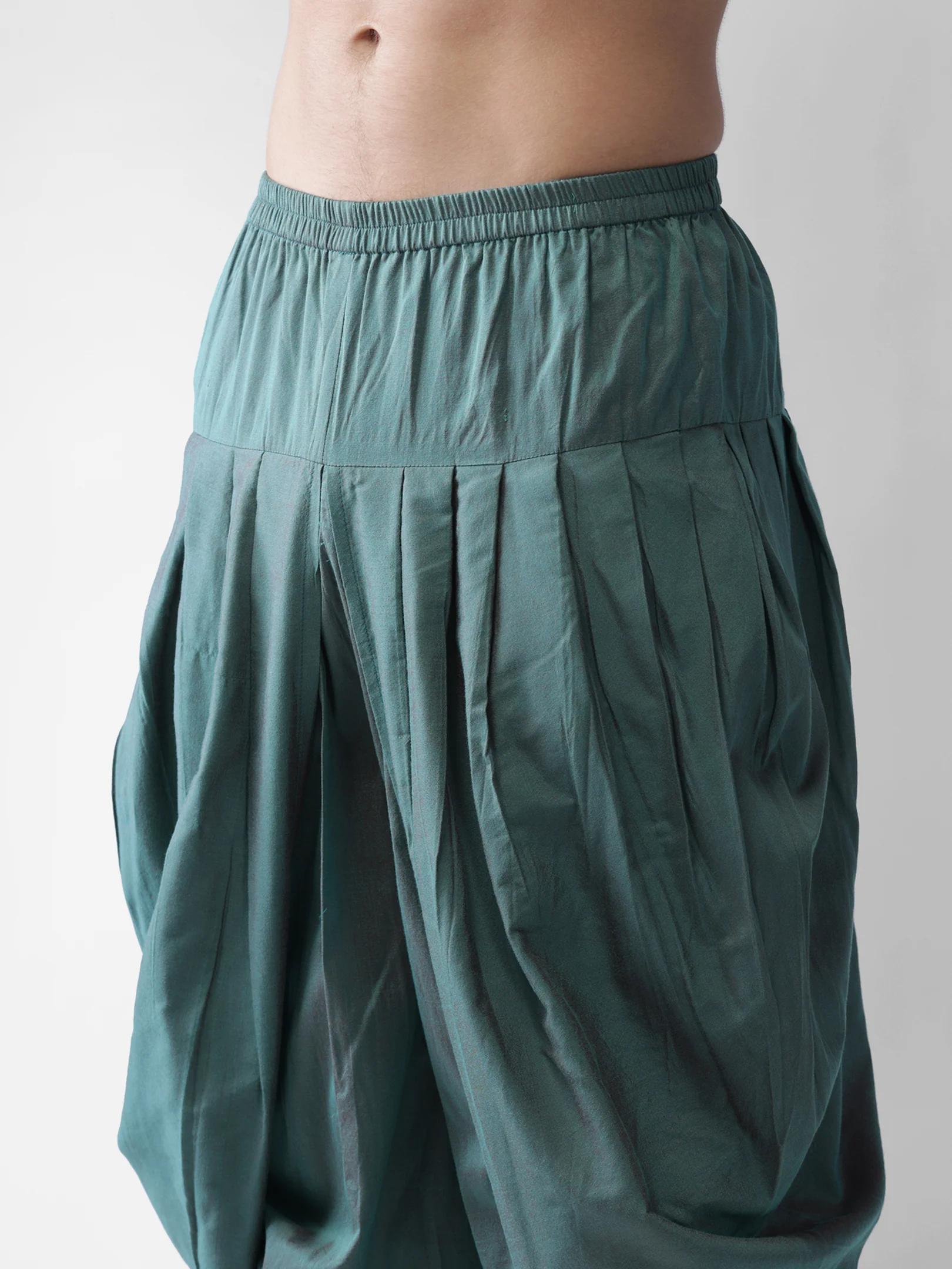 Men's Green Dhoti - Image 5