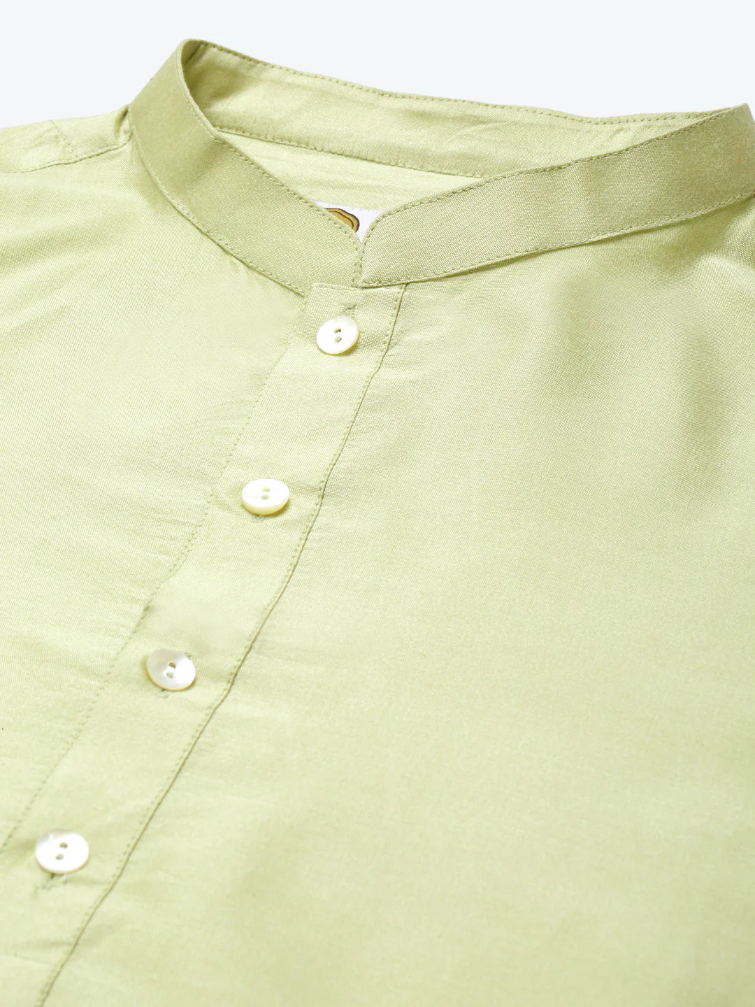 Men's Gold Indowestern Set With Kurta and Dhoti - Image 5