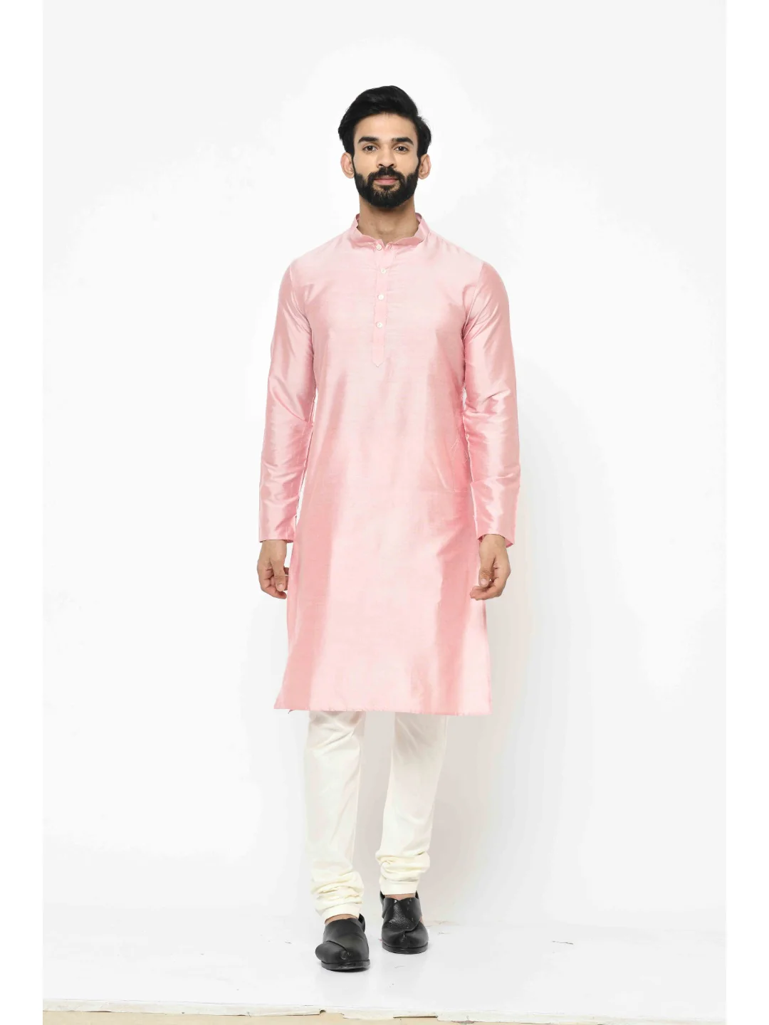 Men's Light Pink Kurta