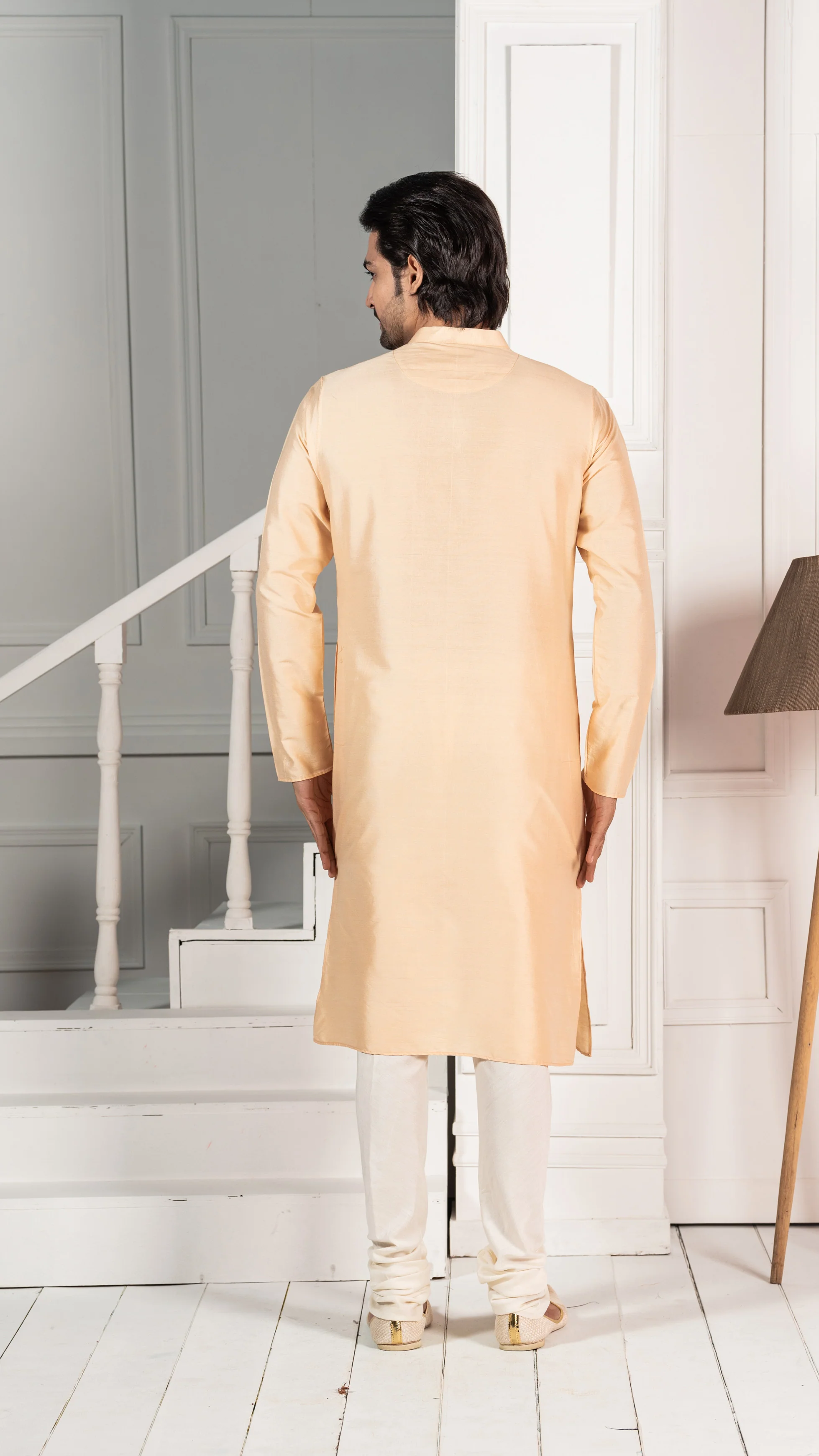 Men Chikoo Kurta - Image 5