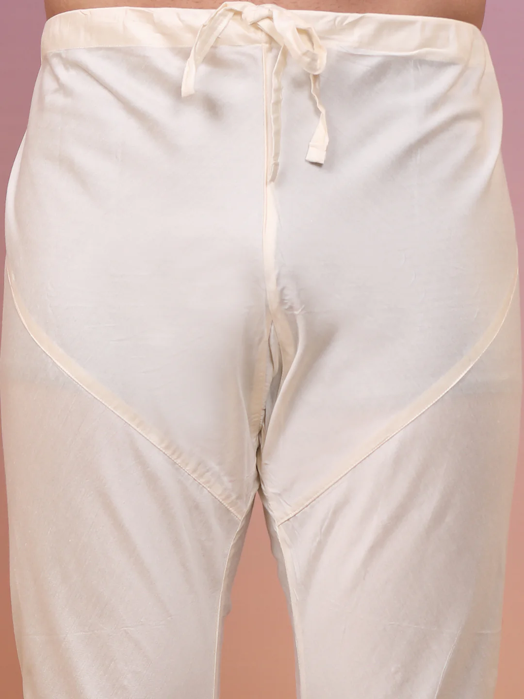 Kisah Men Cream Kurta Set - Image 7