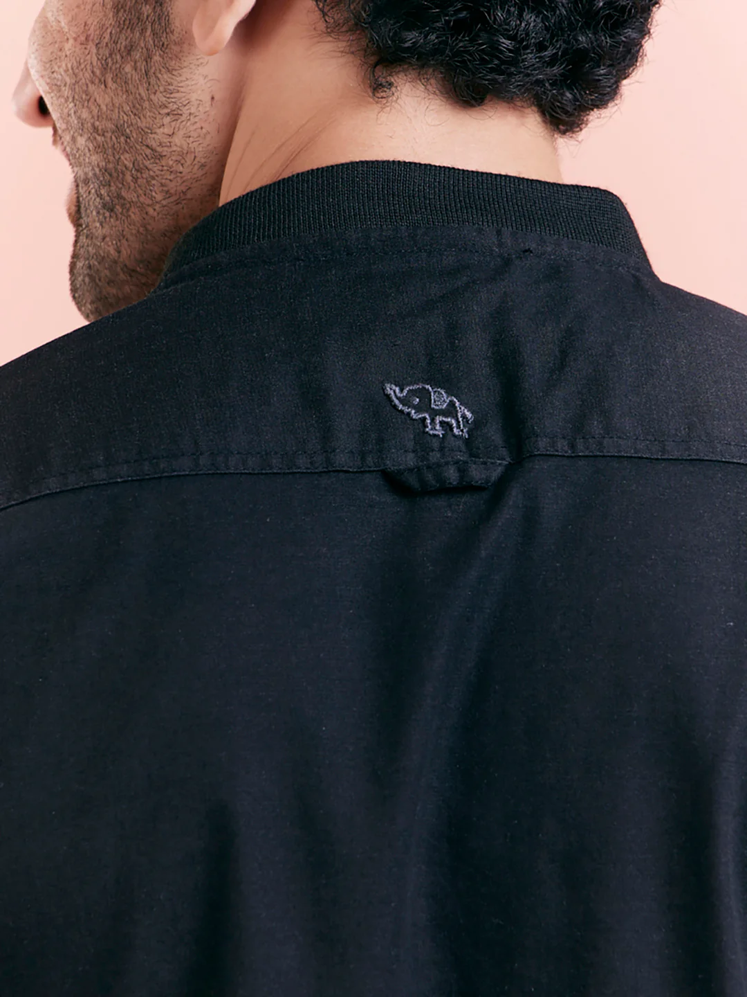 Black Denim Short Kurta - Image 6