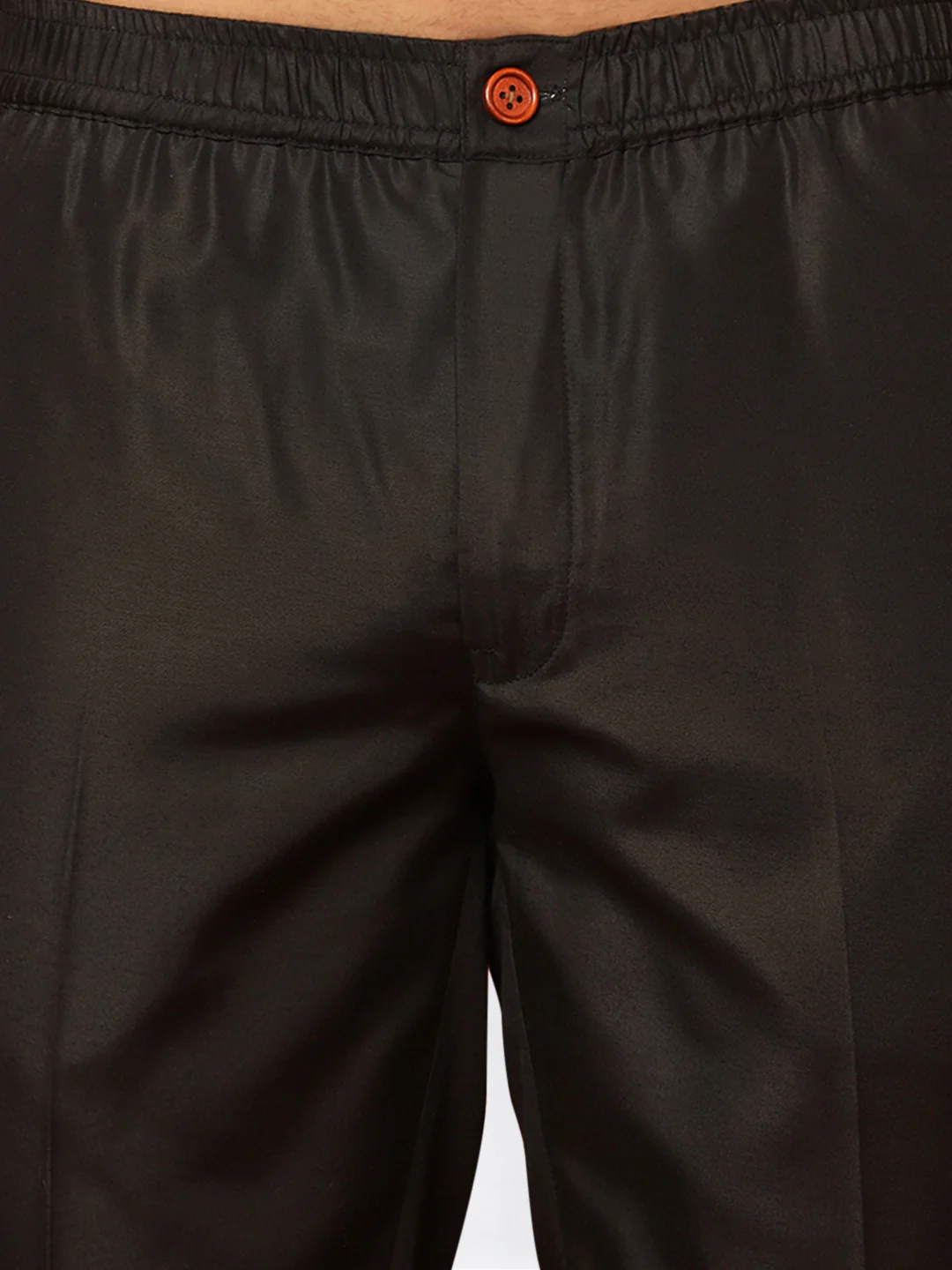 Maroon Jacquard Sherwani with Black Trouser - Image 4