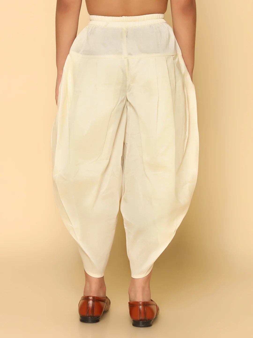 Boy's Off White Dhoti - Image 4