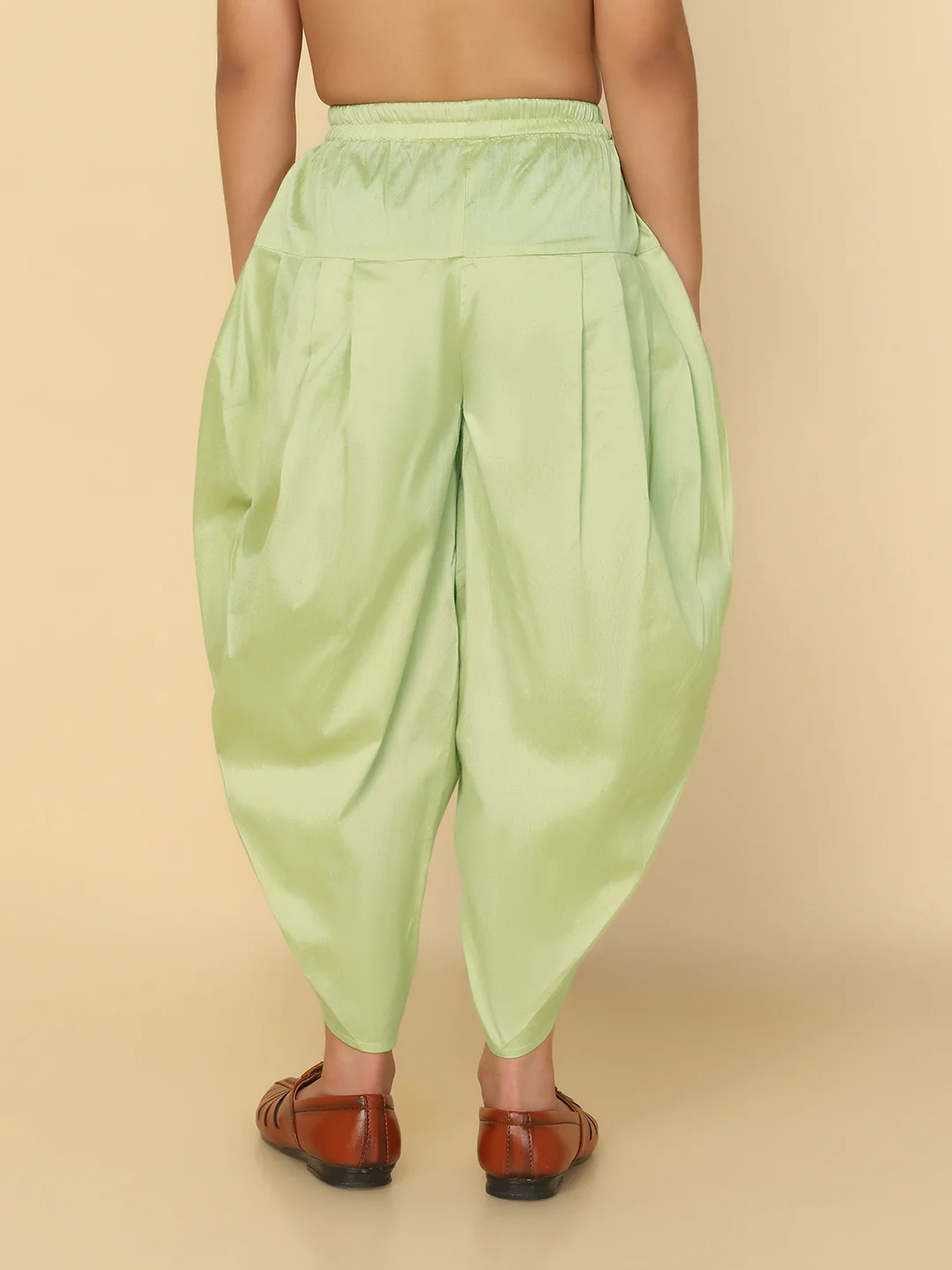 Boy's Green Dhoti - Image 4