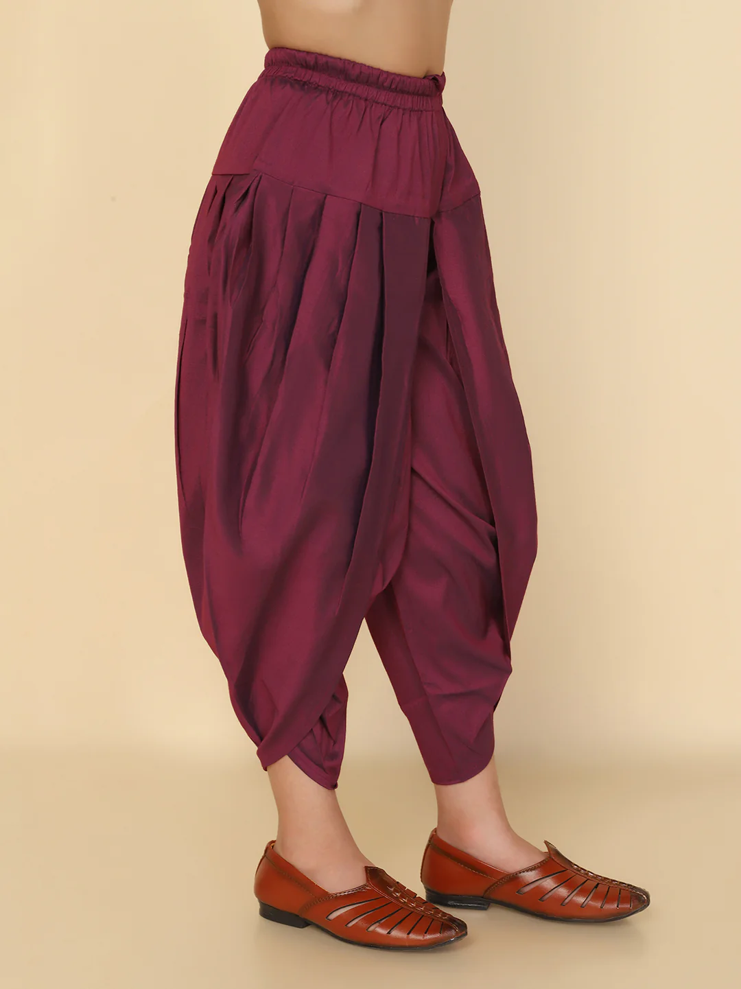 Boy's Margenta Dhoti - Image 3