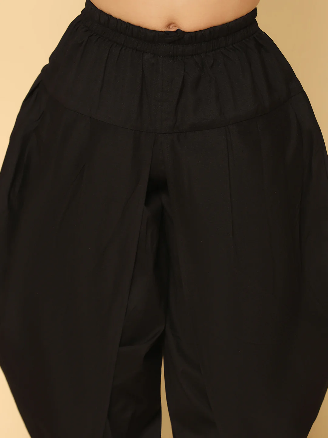Boy's Black Kurta Dhoti Set - Image 6