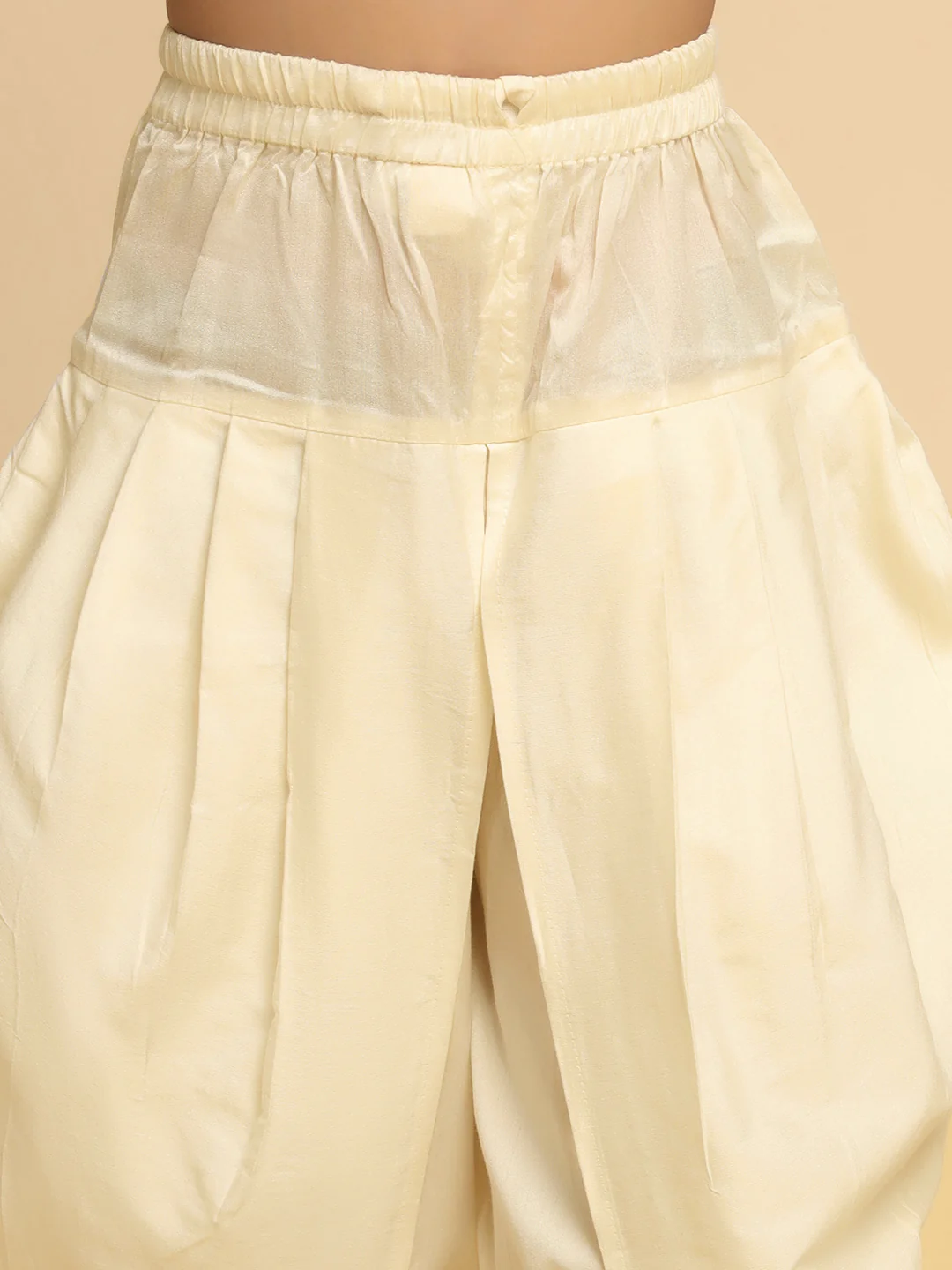 Boy's Pink kurta Dhoti Set - Image 6
