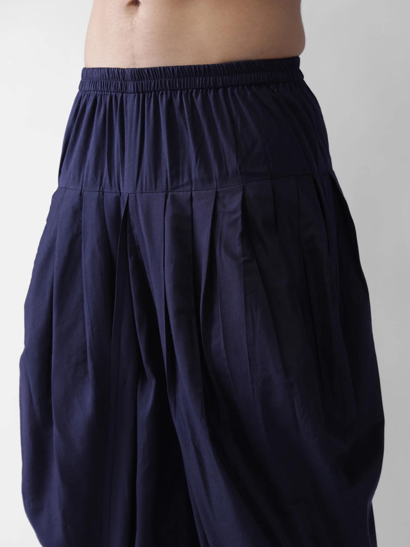 Kisah Men Blue Kurta Dhoti Set - Image 5