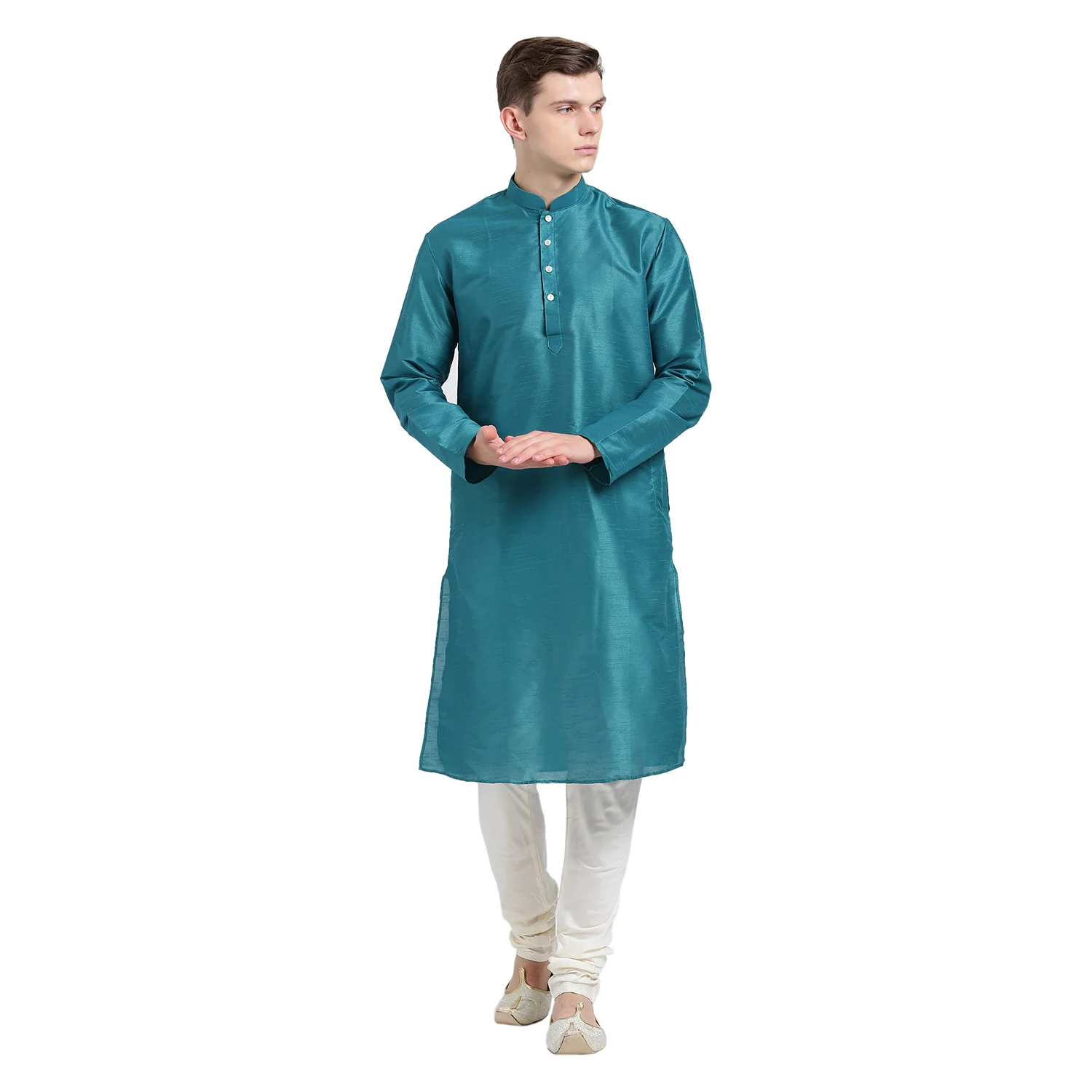 Kisah Men Blue Kurta (Set of 1)