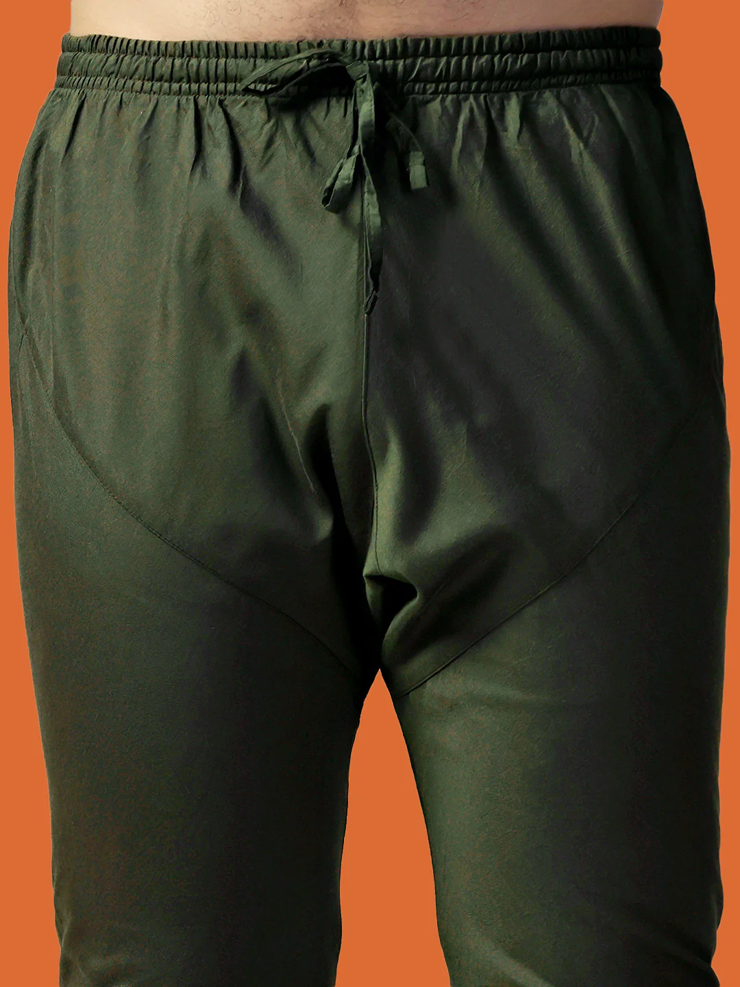 Kisah Men Green Kurta Churidar Set - Image 6