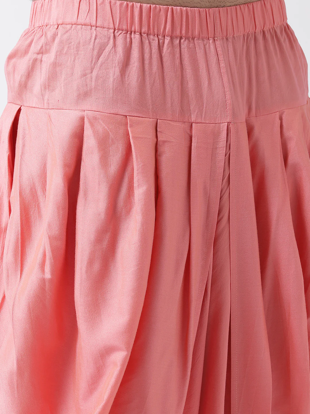 Mint Green Kurta Dhoti Set - Image 6