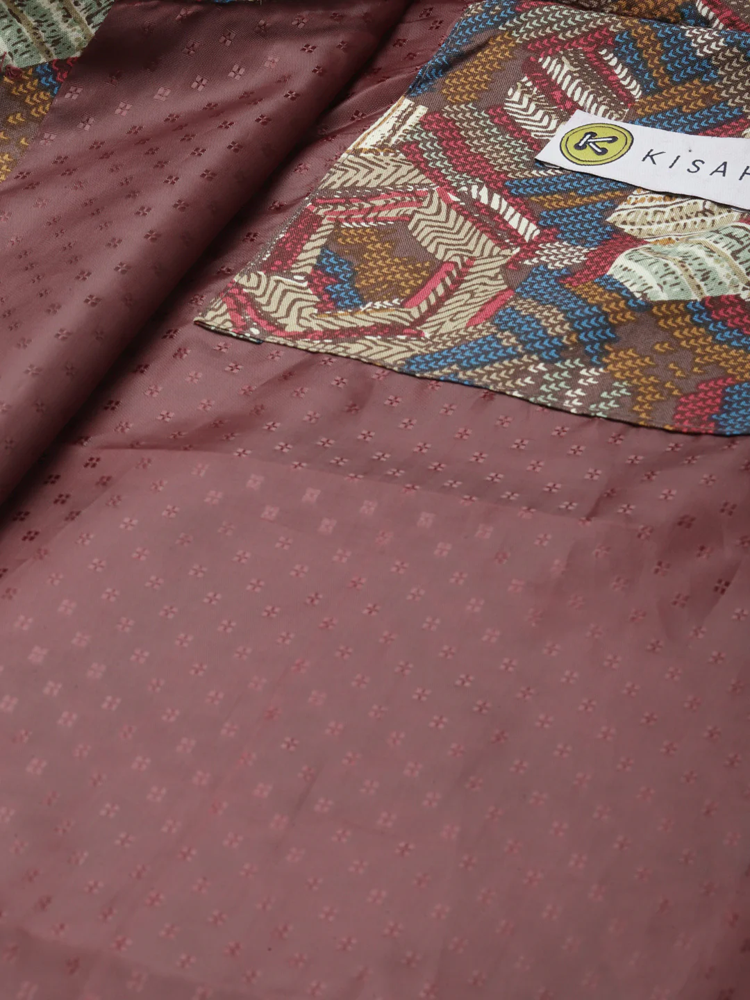 Kisah men Multi kurta jacket set - Image 8