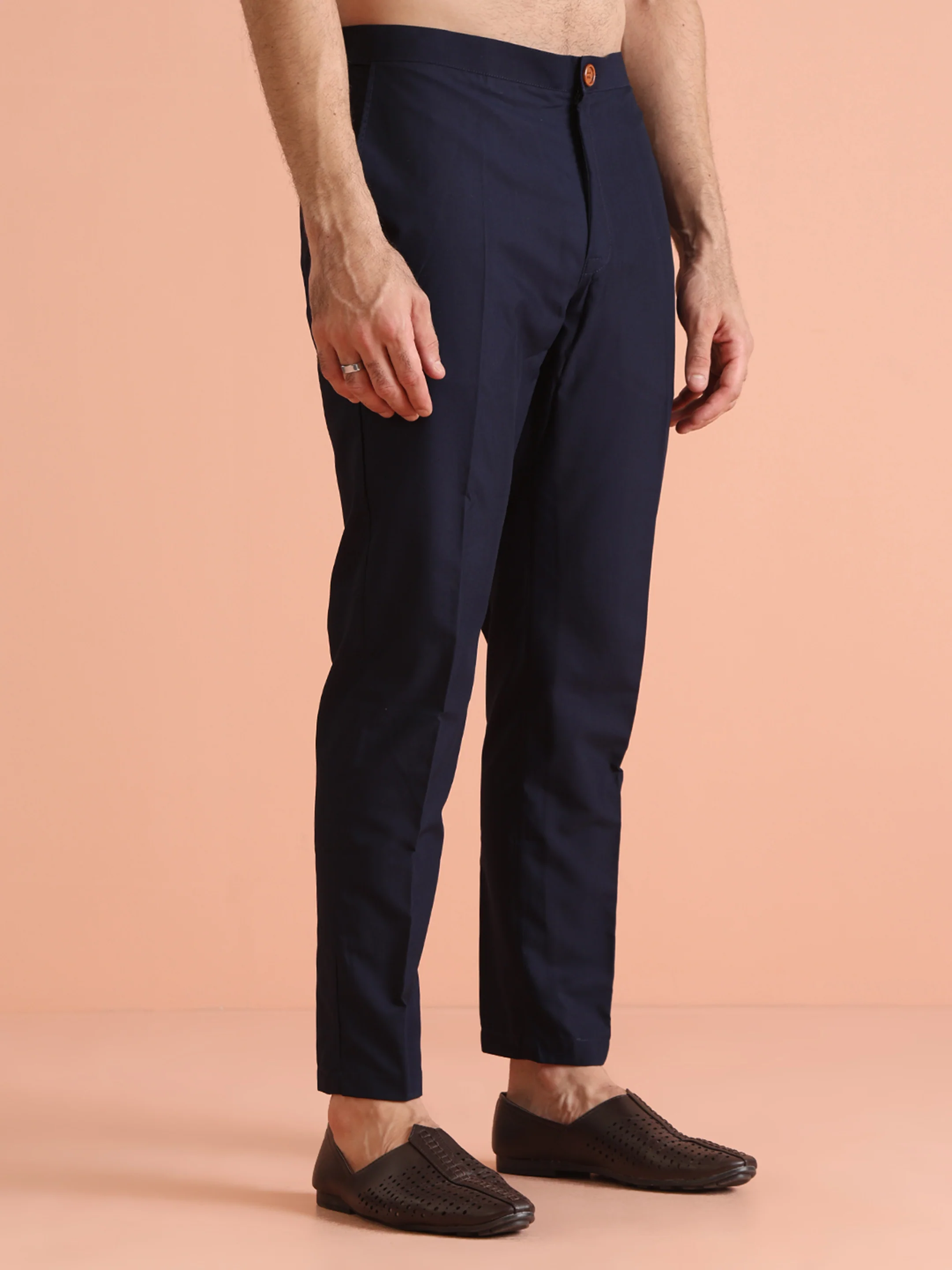 Multi Cotton Printed Kurta Trouser Set - Image 7