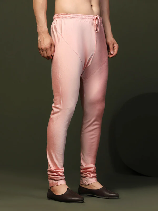 Men Pink Churidar - Image 2