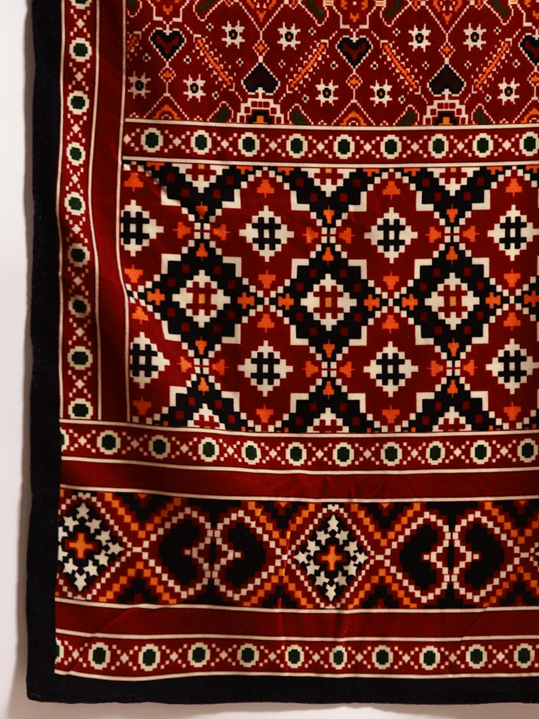 Men Red Kurta Churidar Set With Dupatta - Image 5