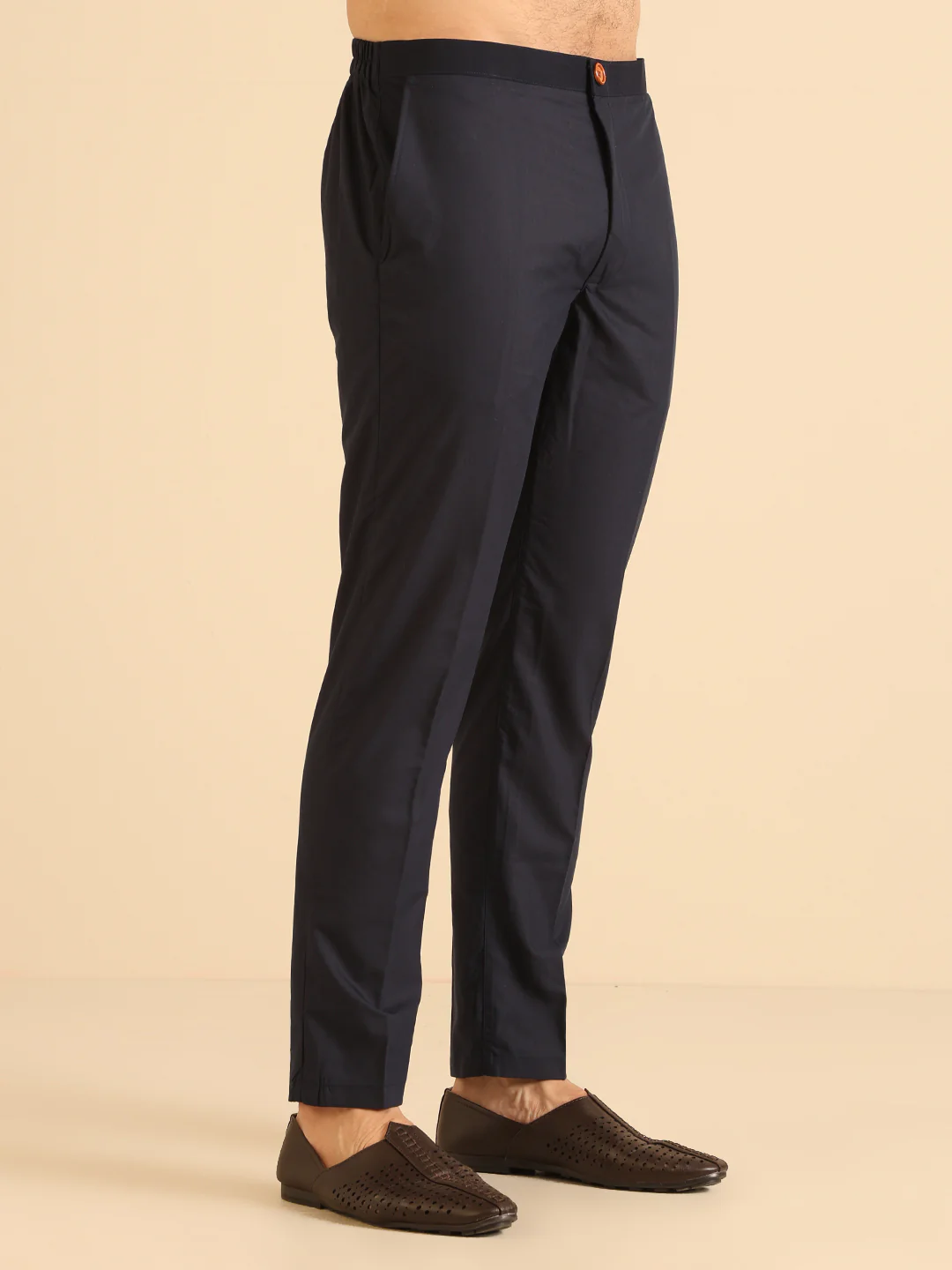 Men Wine Jacket Indowestern Trouser Set - Image 8