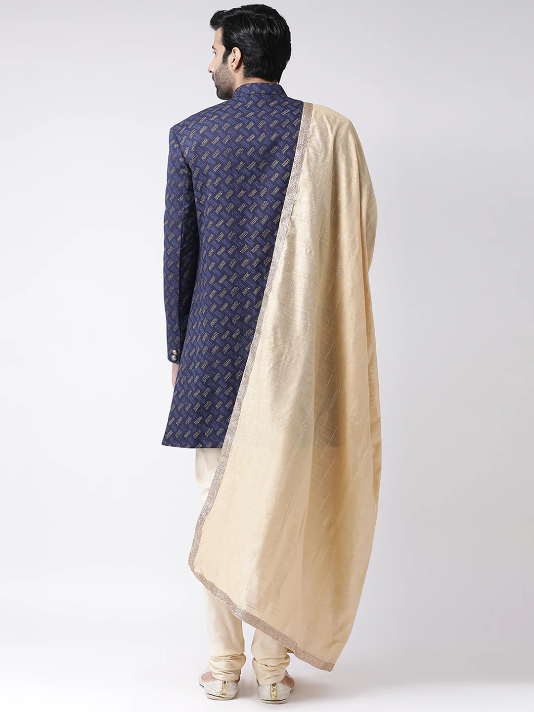 Men's Gold Dupatta - Image 3