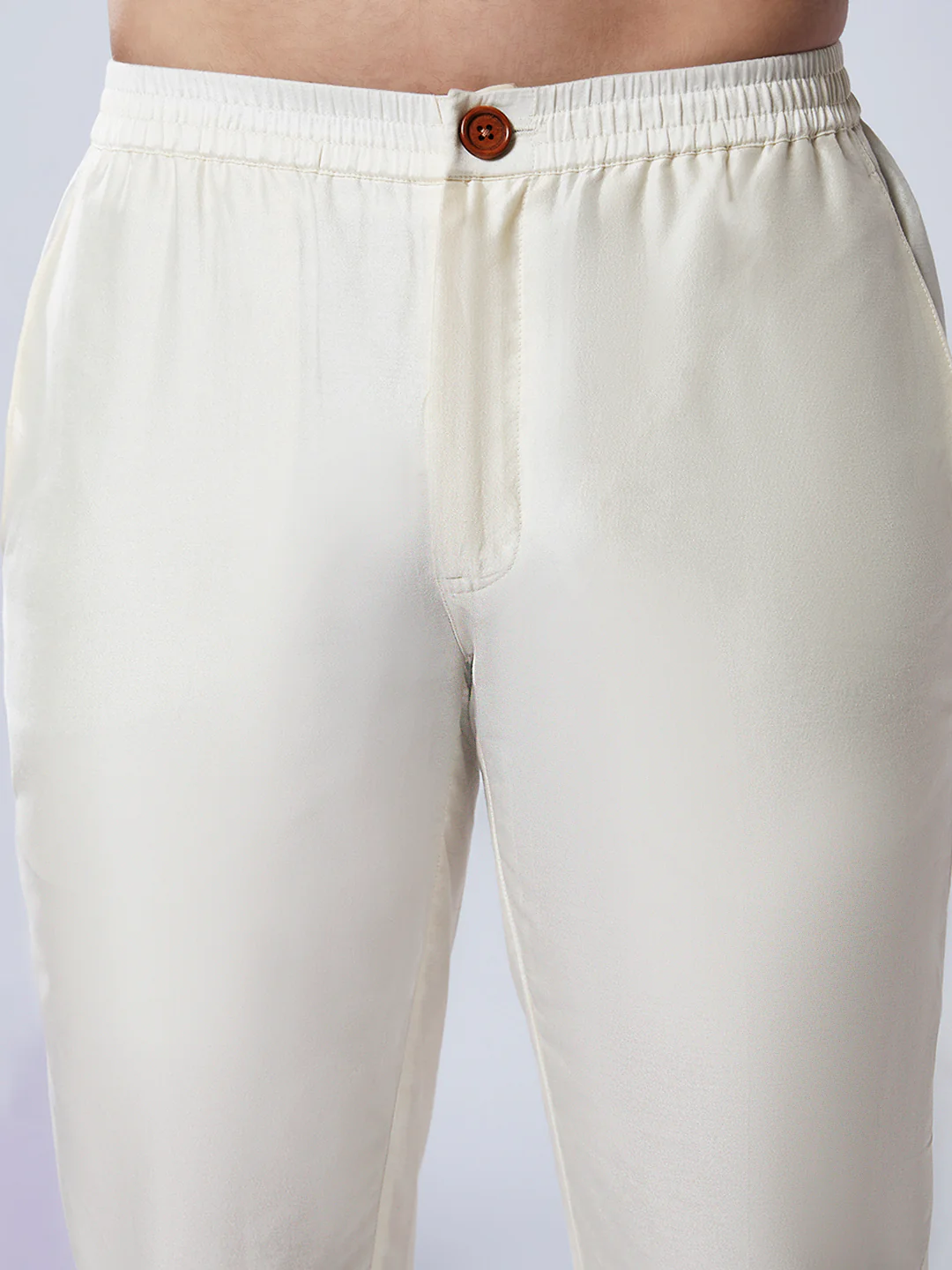 Lilac Mirror Work Kurta Jacket Trouser Set - Image 7