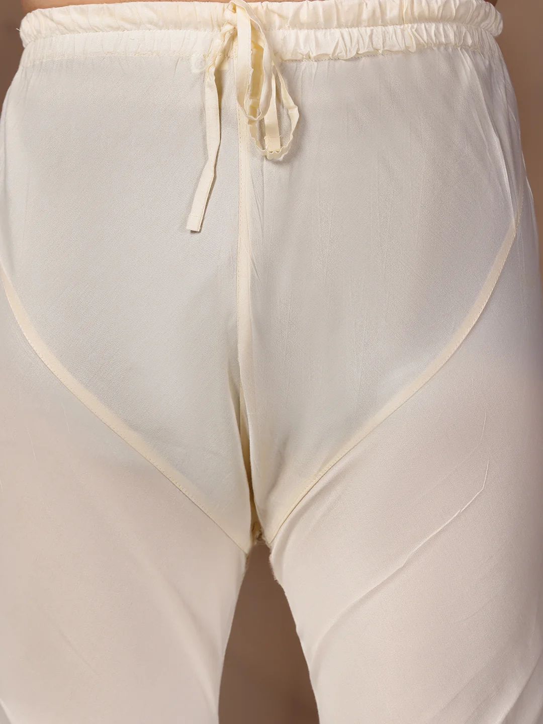 Off White Embellished Nehru Jacket Kurta Set - Image 7