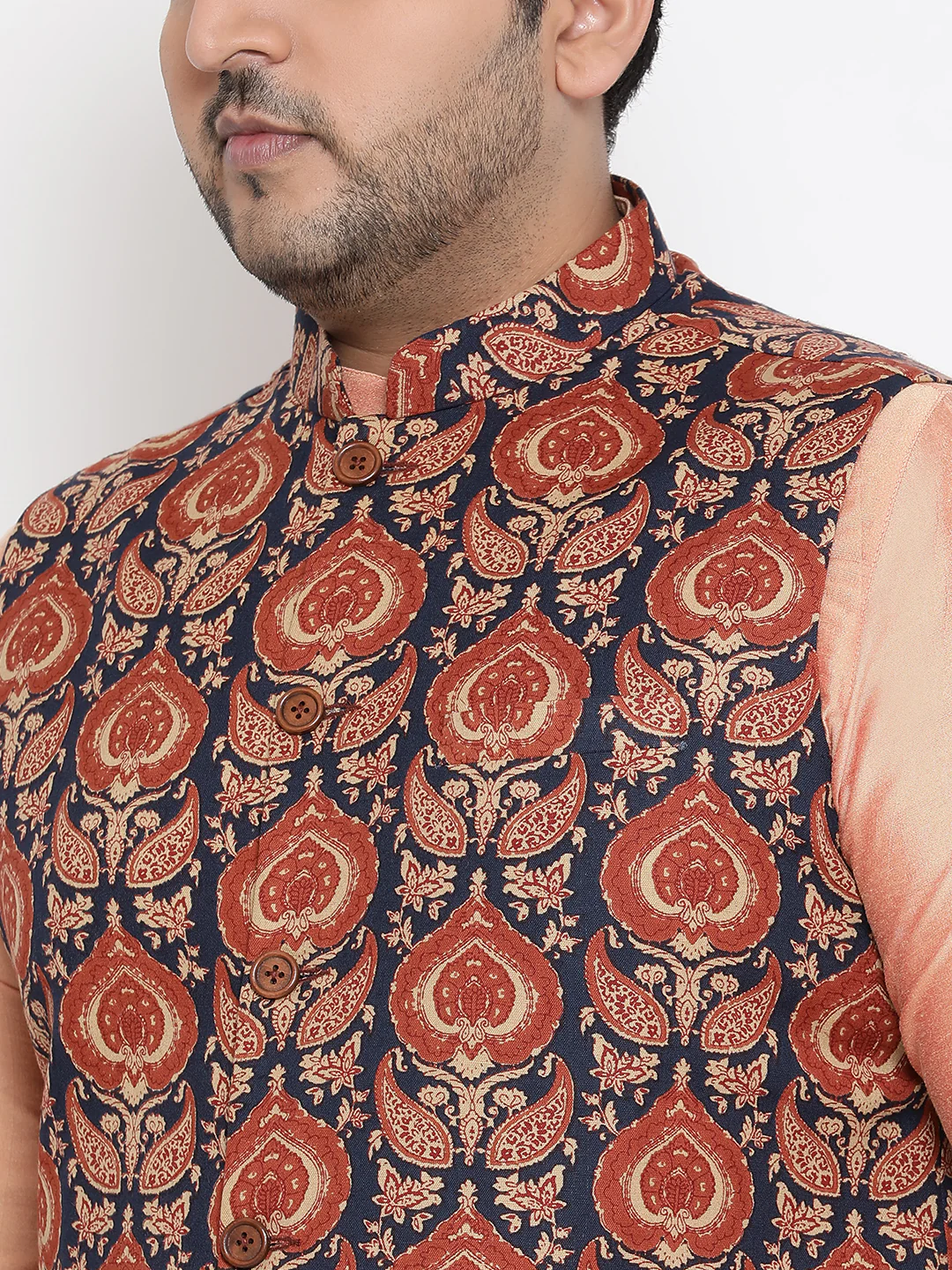 Men Multi Nehru Jacket - Image 5