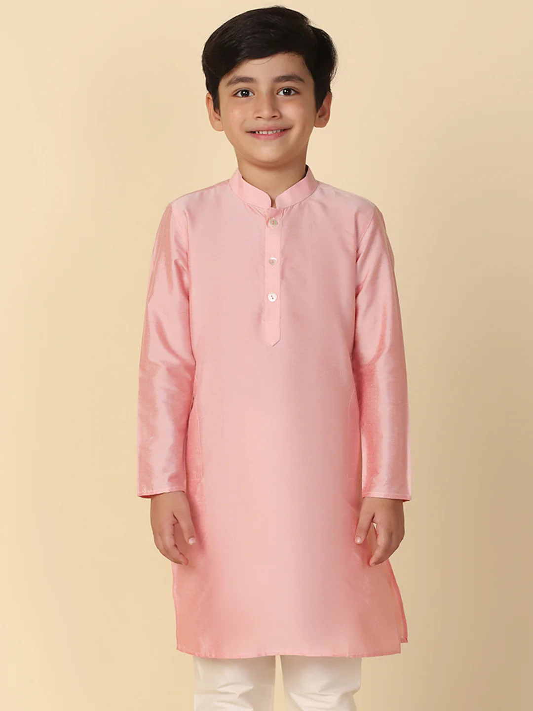 Boy's Light pink Kurta
