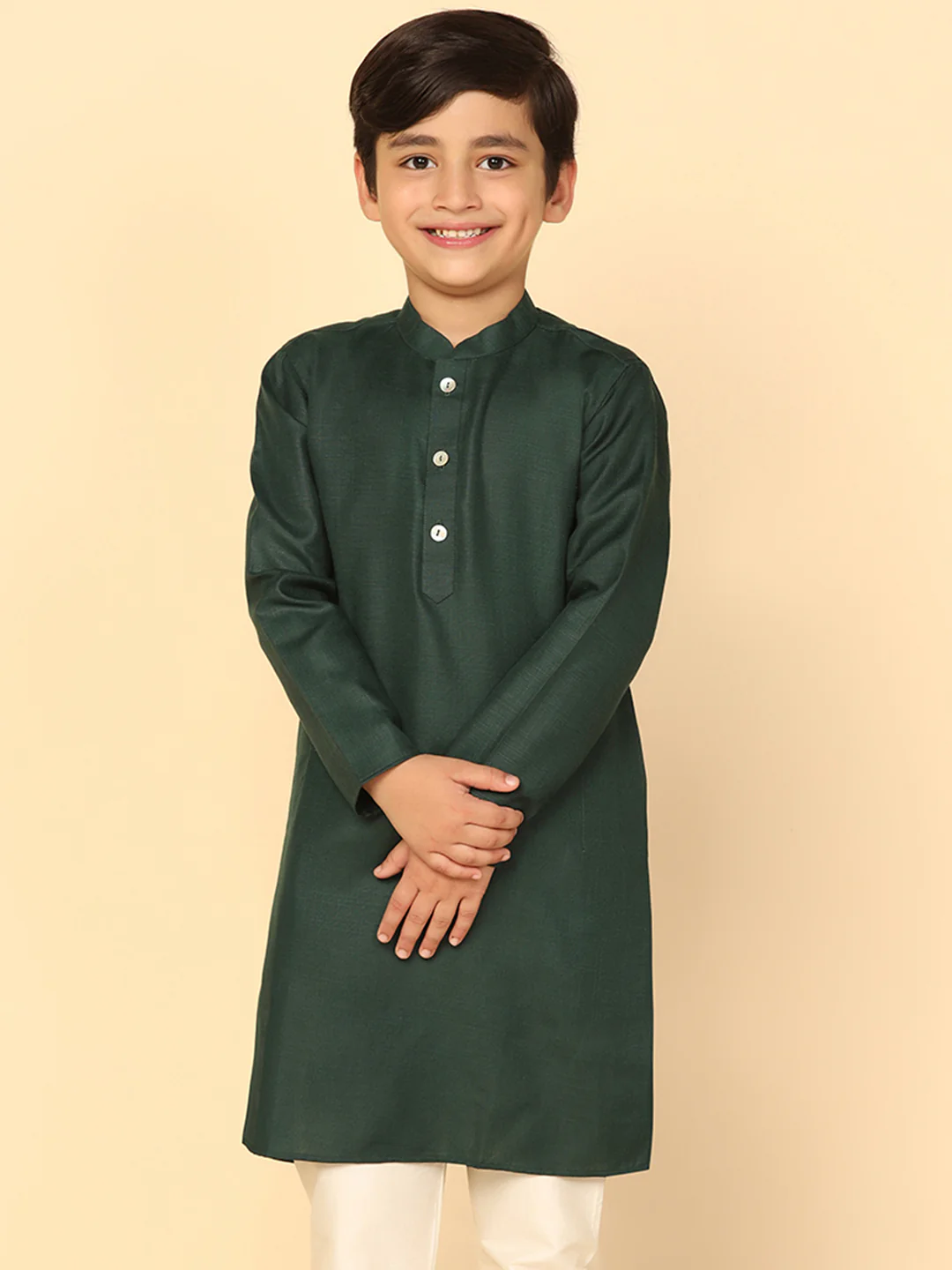 Boy's Green Kurta