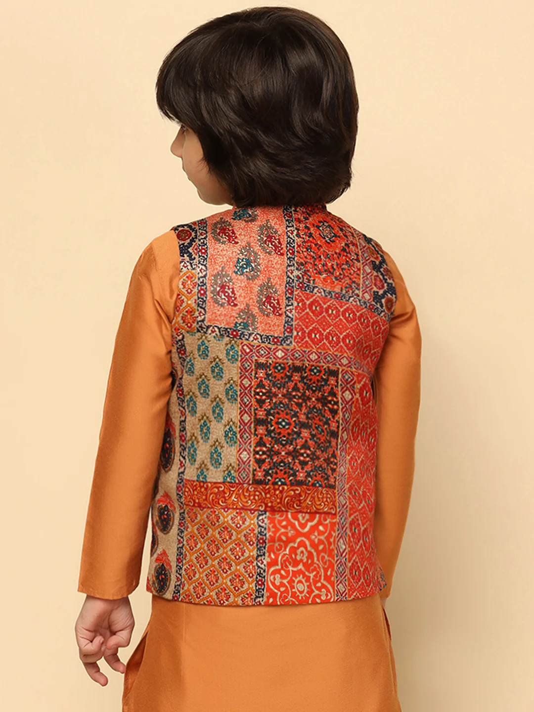 Boy's Multi Coloured Printed Jacket - Image 4