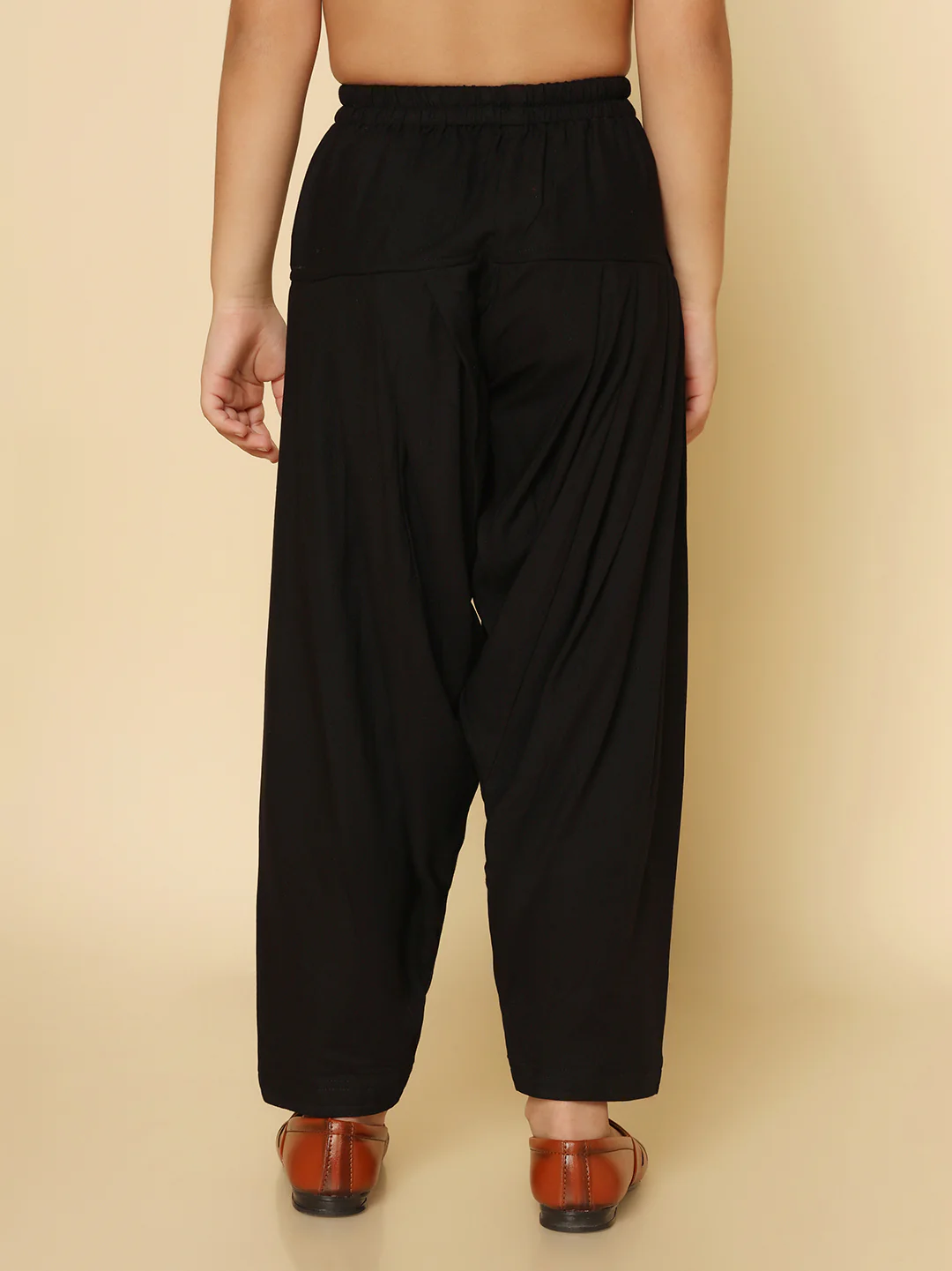 Boy's Black Patiyala - Image 4