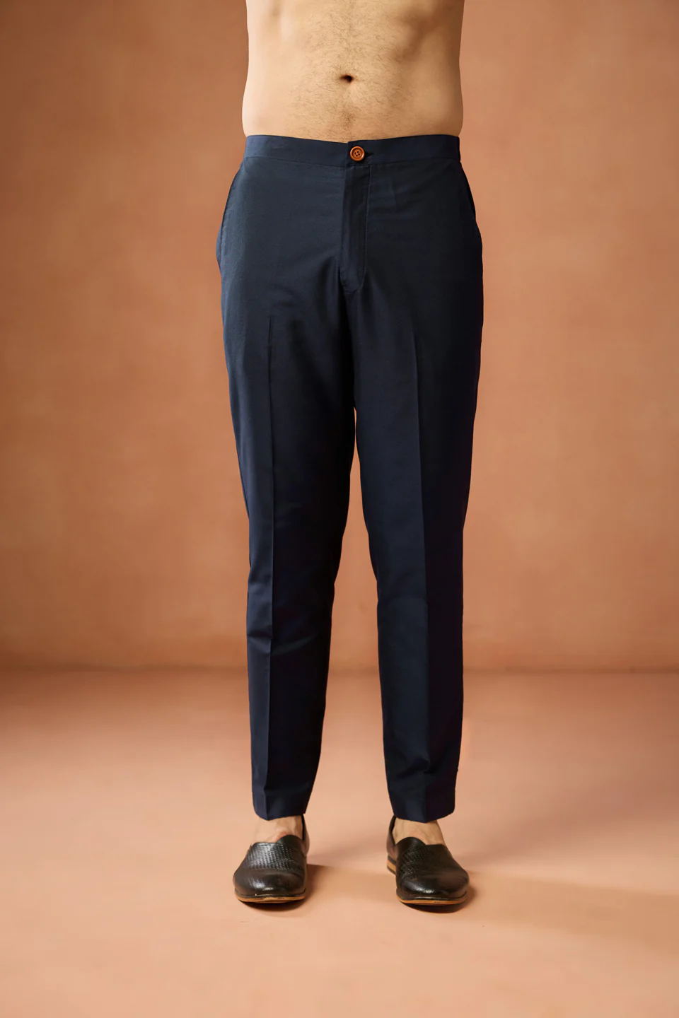 Navy Blue Embellished Kurta Set - Image 6