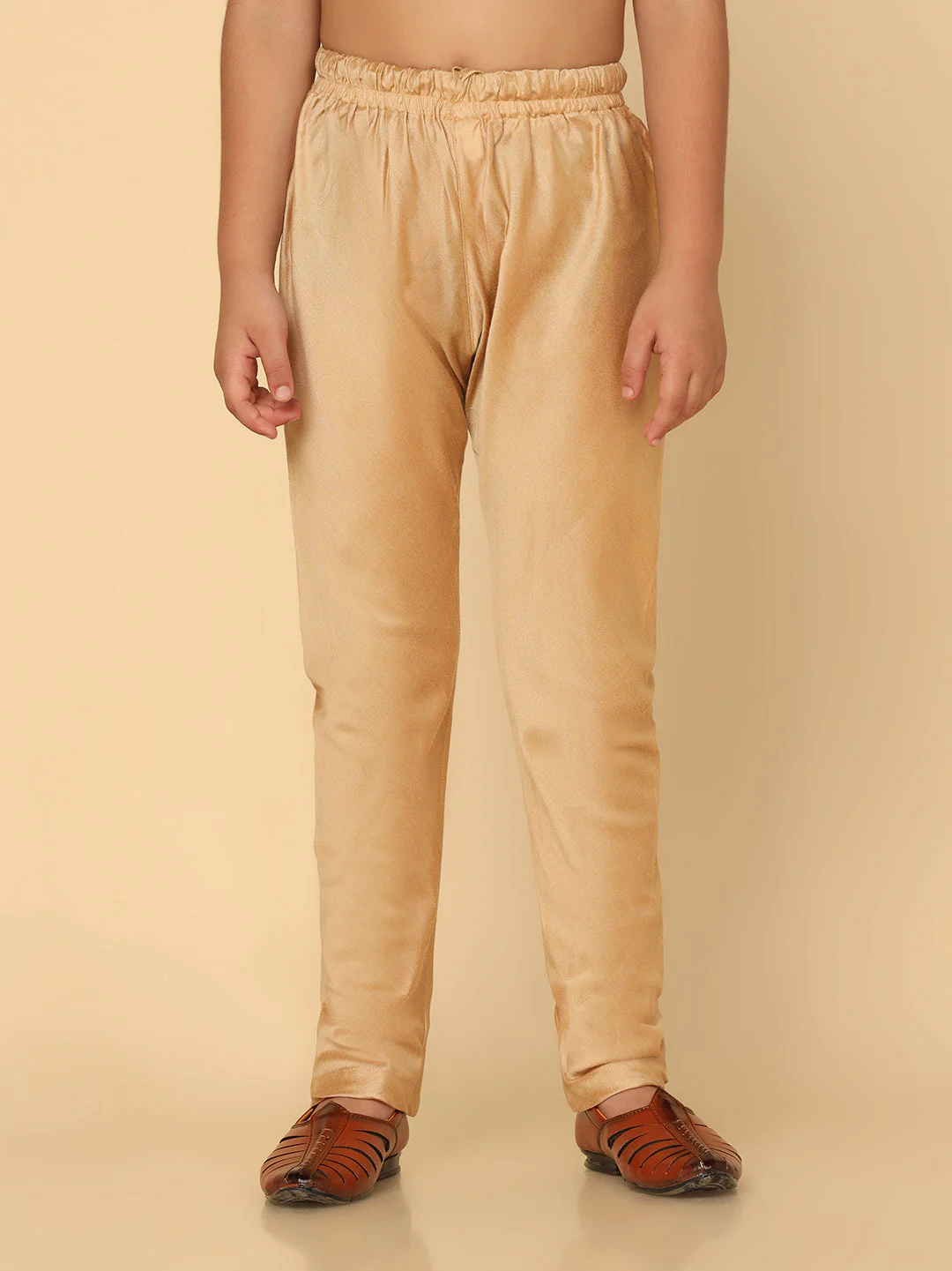 Off White Cotton Blend Printed Kurta Pyjama Set - Image 6